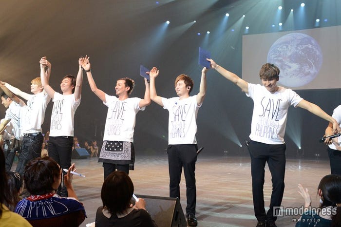 ファンの声援に応える三浦大知、ISSA、千葉涼平ら