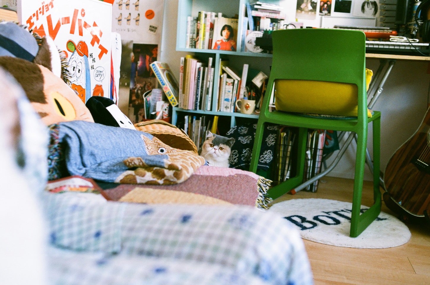 セントチヒロ・チッチフォトエッセイ「チッチと猫のハクと坊」（仮）より（提供写真）