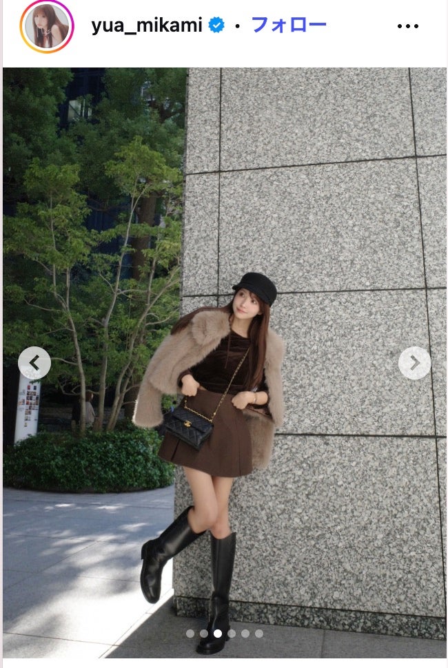 三上悠亜Instagramより