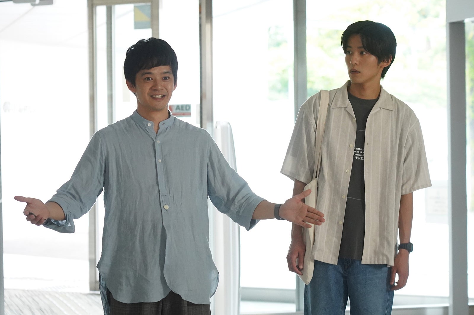 池松壮亮、目黒蓮「海のはじまり」第6話より（C）フジテレビ