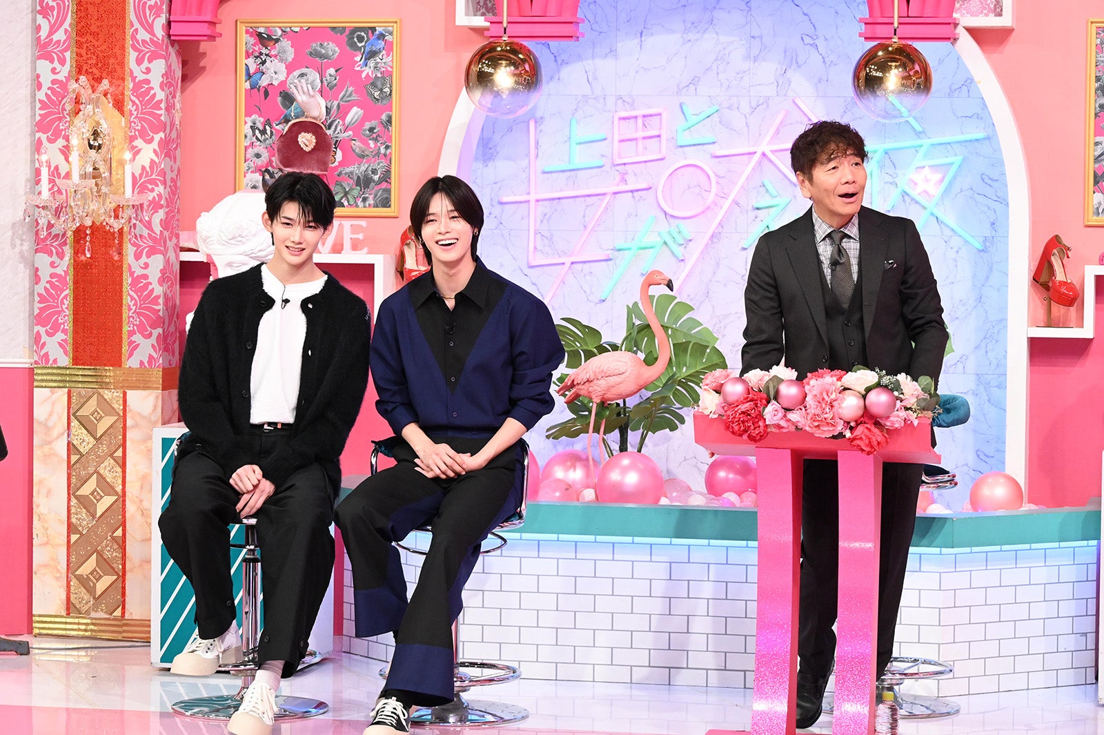 JO、K、上田晋也（C）日本テレビ