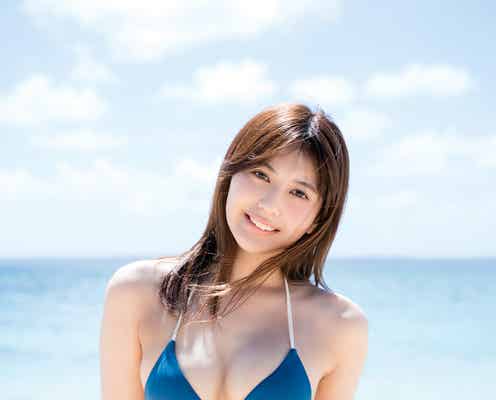 「ミスマガジン2020」新井遥、8頭身の抜群スタイル&美ボディ披露