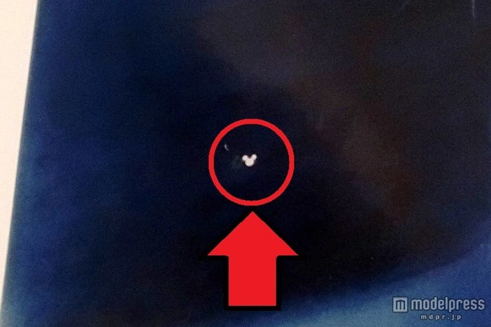 星がミッキーに