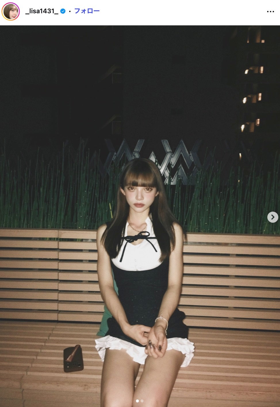 渡辺リサInstagramより