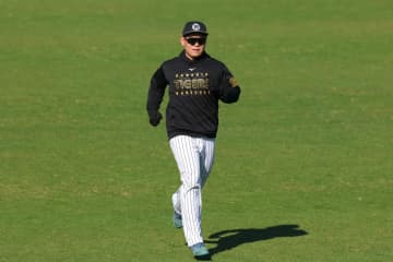 阪神 育成の嶋村麟士朗と支配下契約「ここからがスタート」 背番号は「85」に OP戦ここまで打率・545の活躍