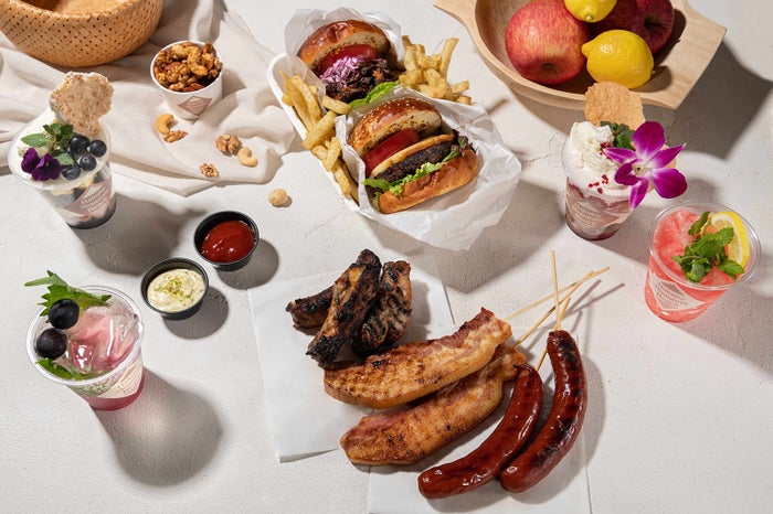 フードメニュー（イメージ）／画像提供：白馬観光開発