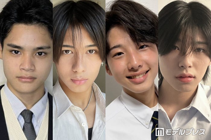 「男子高生ミスターコン2026」中部エリア暫定上位4人