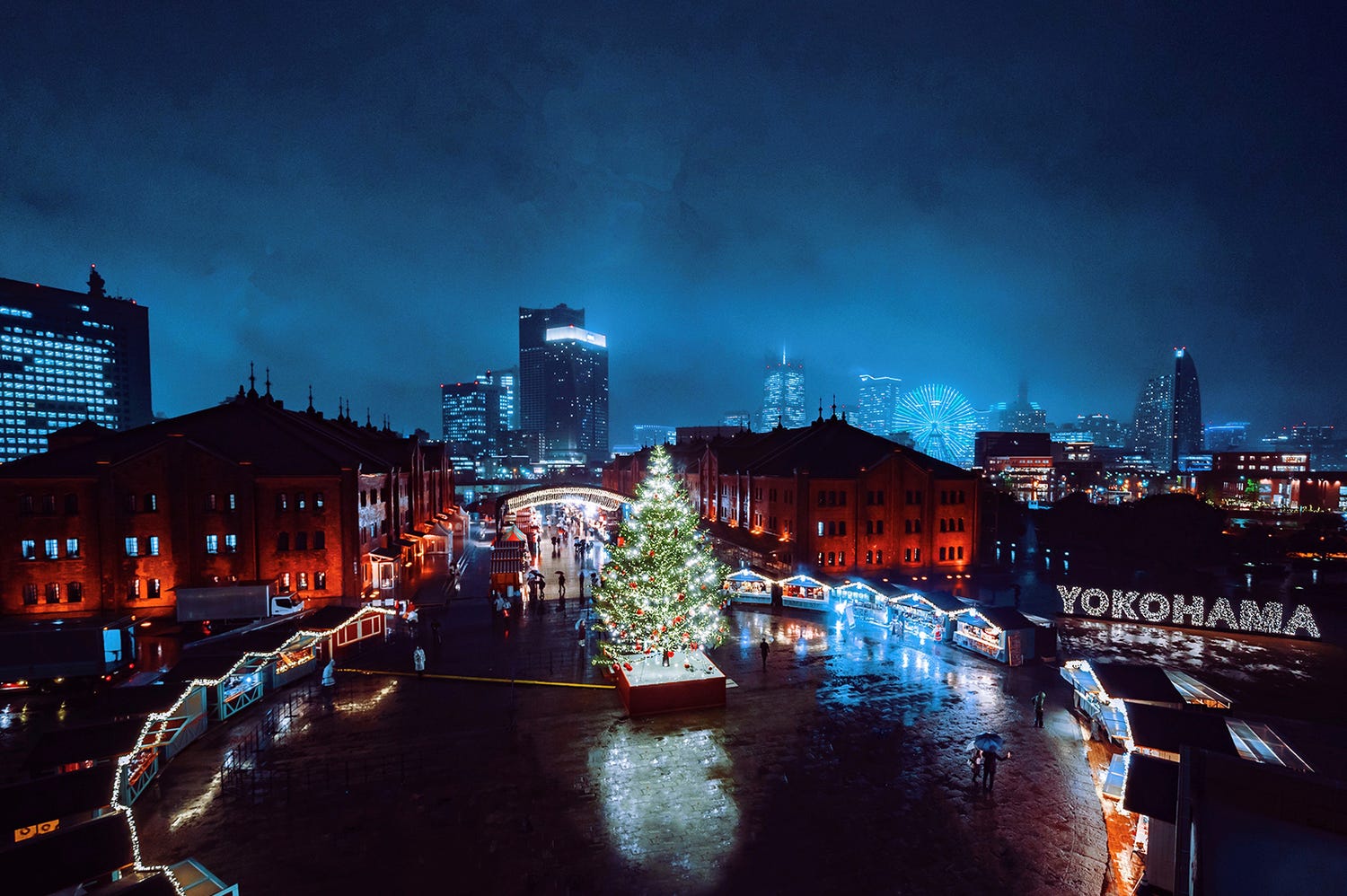 「クリスマスマーケットin 横浜赤レンガ倉庫」2020年は事前予約制を導入