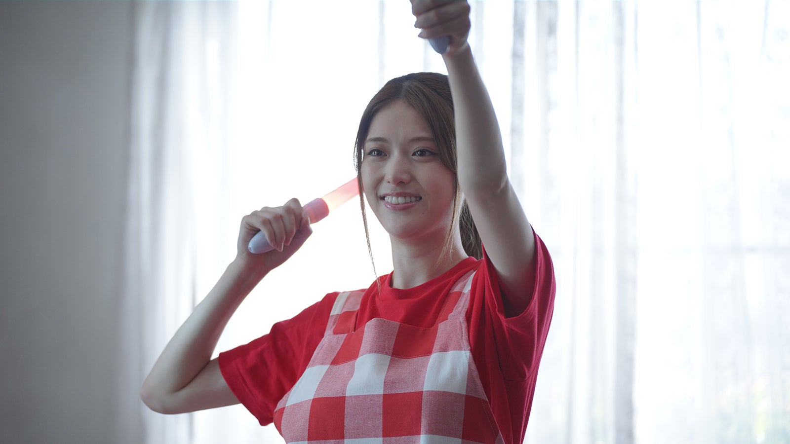 松村沙友理／「推しが武道館いってくれたら死ぬ」第7話より （C）A／T，O・A