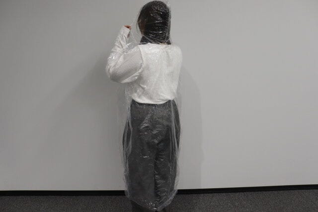 セリア ケース付きレインコート セリアのケース付きレインコート