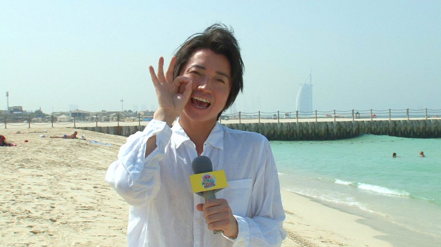 藤原竜也“見たことない姿”連発、ドバイで苦手な高所レポ&インスタ映え写真に挑戦
