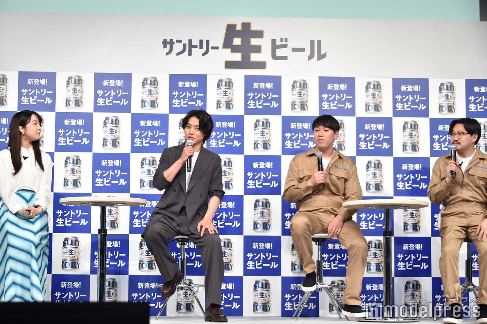 上白石萌音、山崎賢人、畠中悠、伊藤俊介 （C）モデルプレス