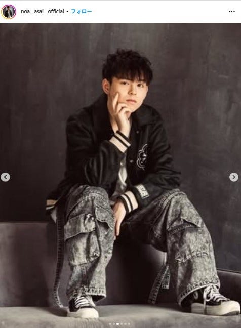 浅井乃我Instagram