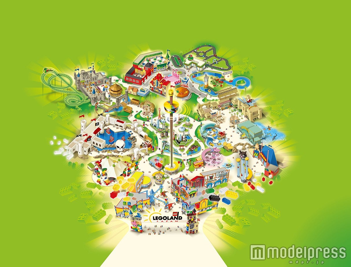 LEGOLAND（R） JAPAN全体図（イメージ）／LEGOLAND（R） JAPAN