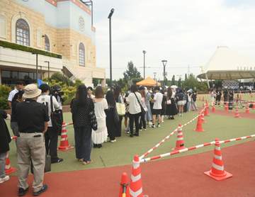 サッカー 中村敬斗出演イベントにファン殺到 整理券配布開始予定時刻より先に2000枚配布終了