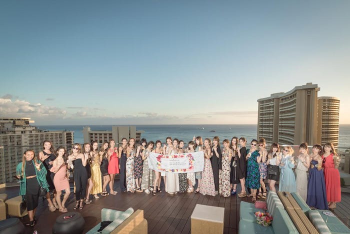 人気モデルも集結「HAIR RECIPE Natural Beauty Camp 2016 in Hawaii」/画像提供:神戸コレクション制作委員会