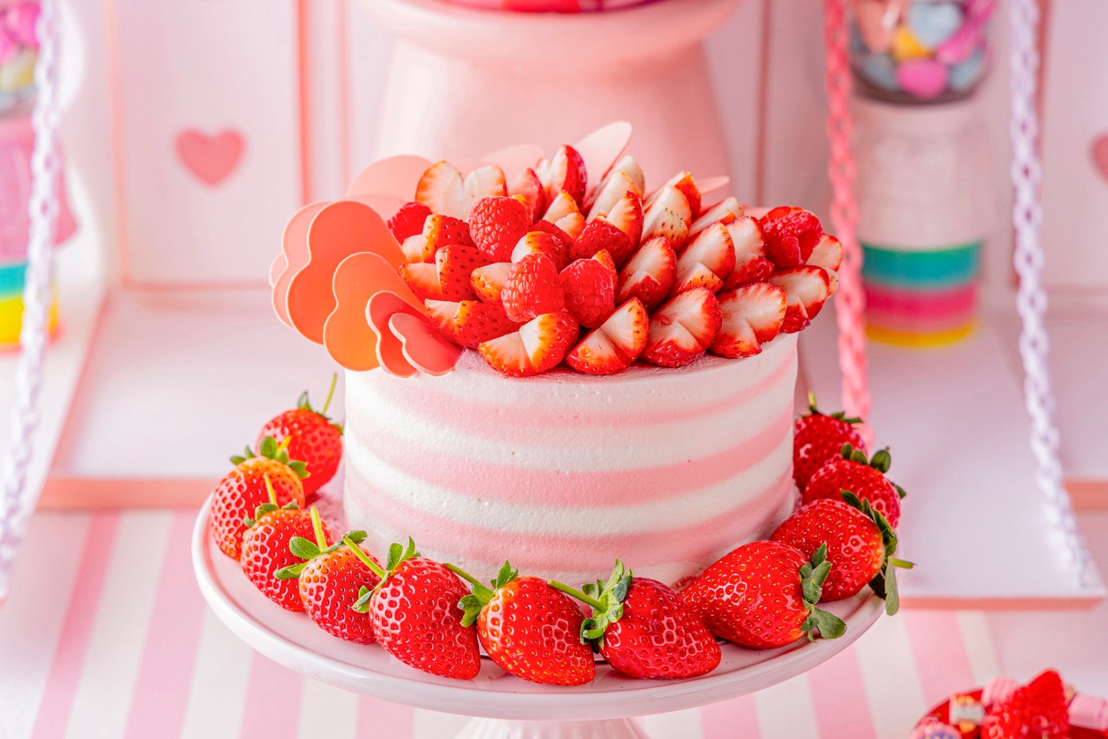 「ストロベリー・ハートファクトリー」いちごスイーツビュッフェ／提供画像