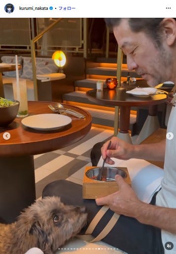 中田クルミInstagramより