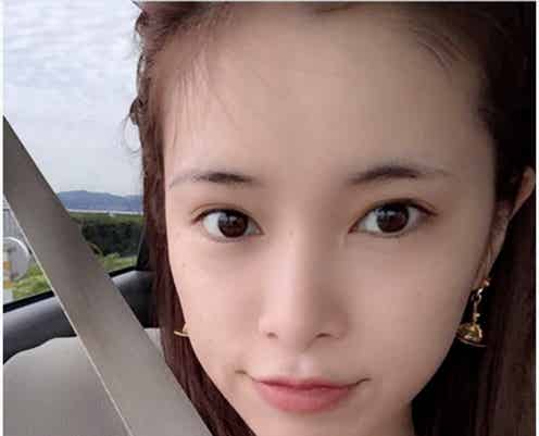 モデル尾崎紗代子、あどけないすっぴん披露で「女優顔」と話題に