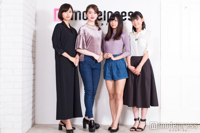 『ミス学習院コンテスト2016』ファイナリスト(左から)田代妃路子、朝倉佳奈子、山村優里子、今村そよ香 (C)モデルプレス