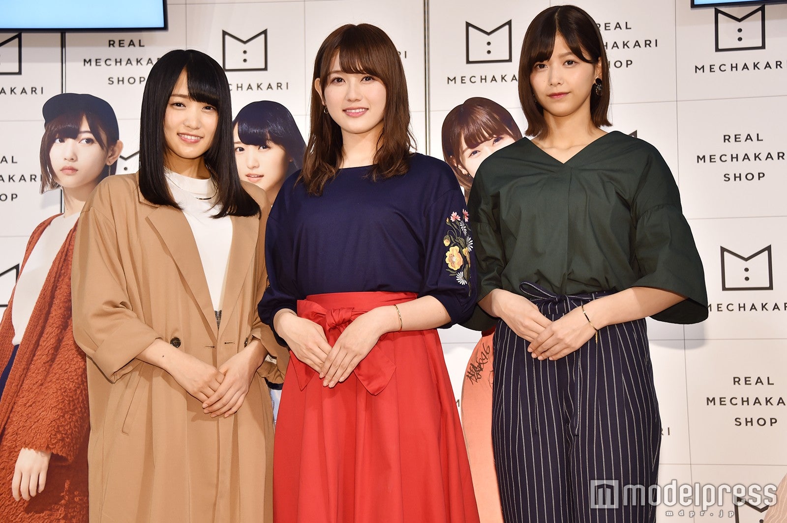 菅井友香・守屋茜・渡邉理佐（C）モデルプレス