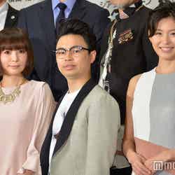 （左から）中川翔子、浜野謙太、本仮屋ユイカ（C）モデルプレス