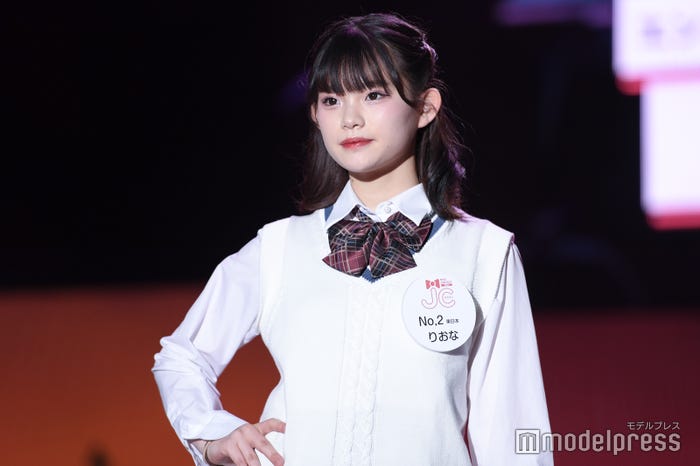 「JCミスコン2021」モデルプレス賞・りおなさん(C)モデルプレス