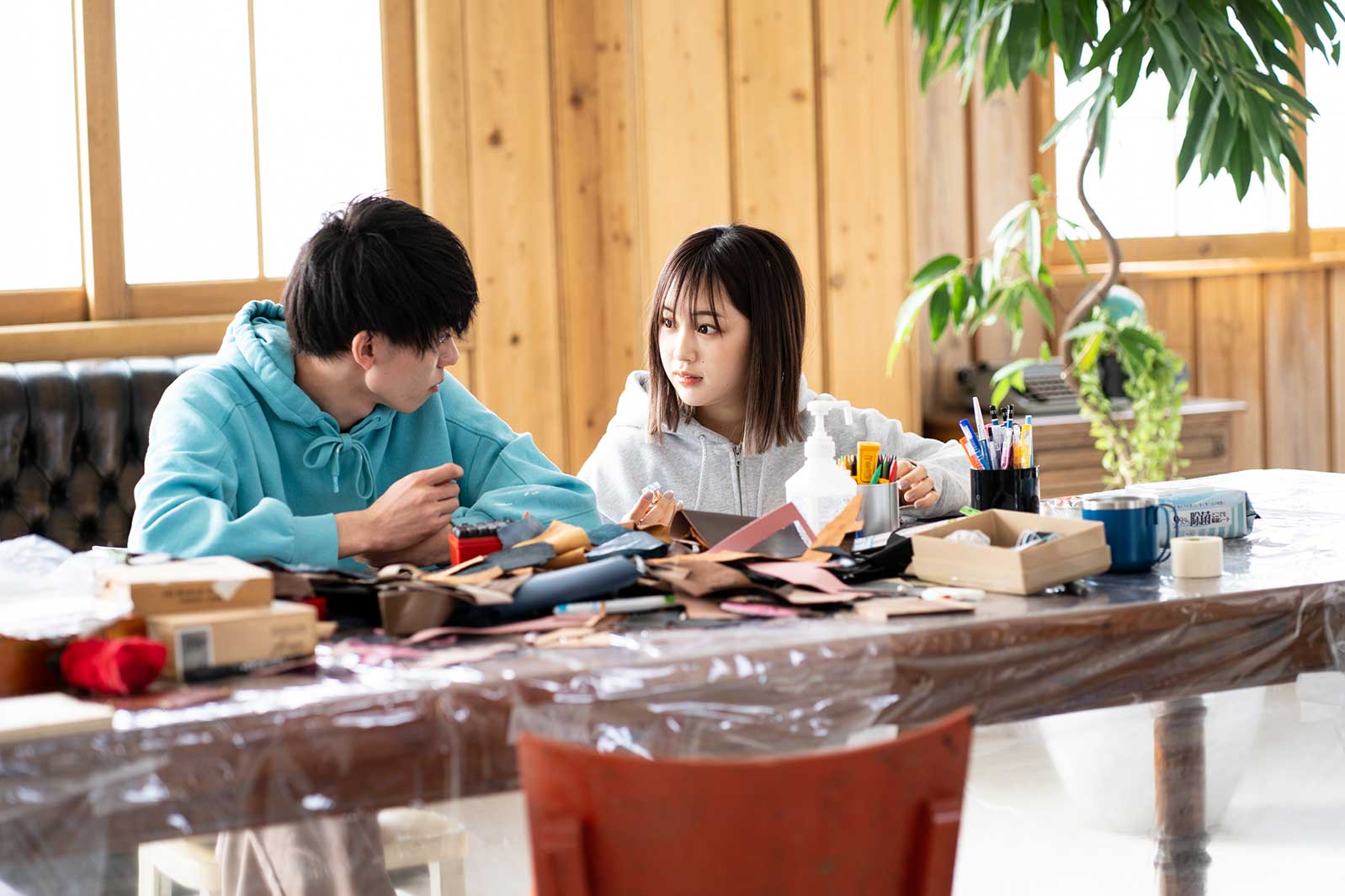 樋口晃平、なえなの「恋とオオカミには騙されない」第5話（C）AbemaTV, Inc.