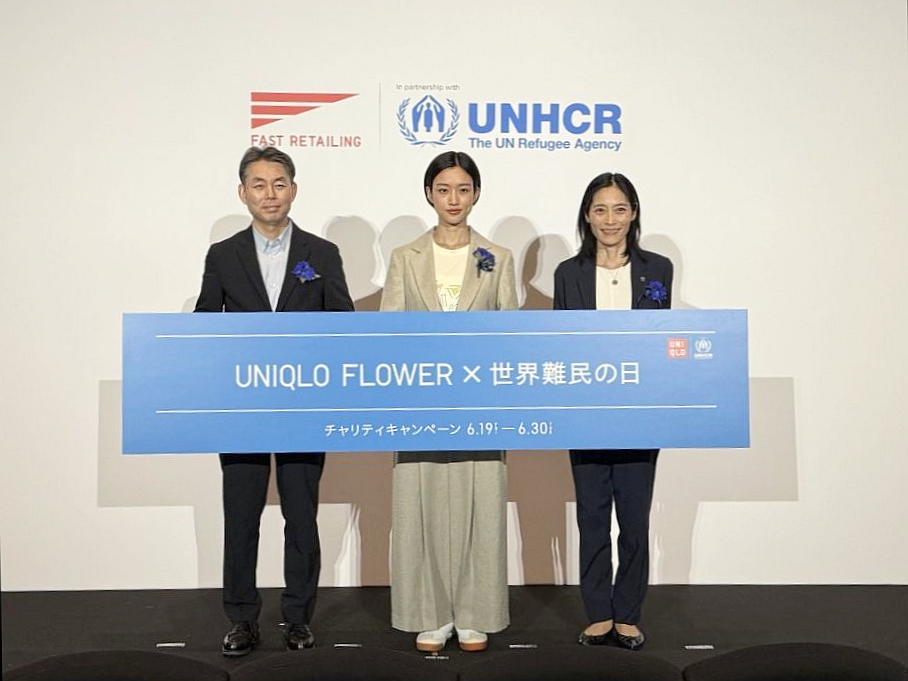 ファストリ、難民支援活動を拡大 「点から線へ取り組み広げたい」