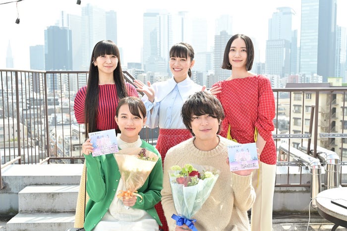 Perfume、清原果耶、間宮祥太朗「ファイトソング」(C)TBS