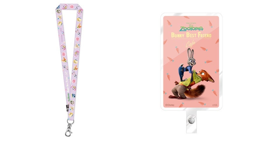 ネックストラップ税込1,650円、フォンタブ税込1,100円(C)Disney