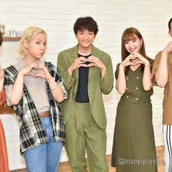（左から）神部美咲、りゅうちぇる、小関裕太、藤田ニコル、高橋茂雄（C）モデルプレス