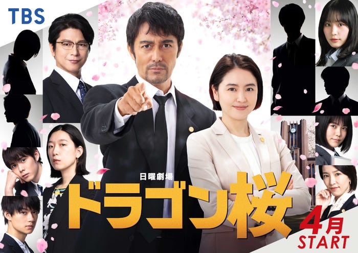 阿部寛主演「ドラゴン桜」ポスタービジュアル(C)TBS