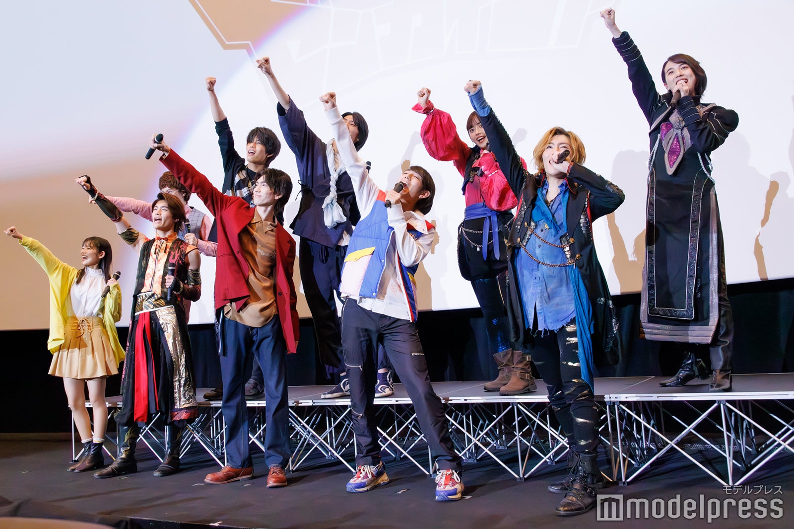 （後列）鈴木浩文、柊太朗、別府由来、森日菜美、世古口凌（前列）志田こはく、石川雷蔵、樋口幸平、駒木根葵汰、増子敦貴（C）モデルプレス（C）モデルプレス