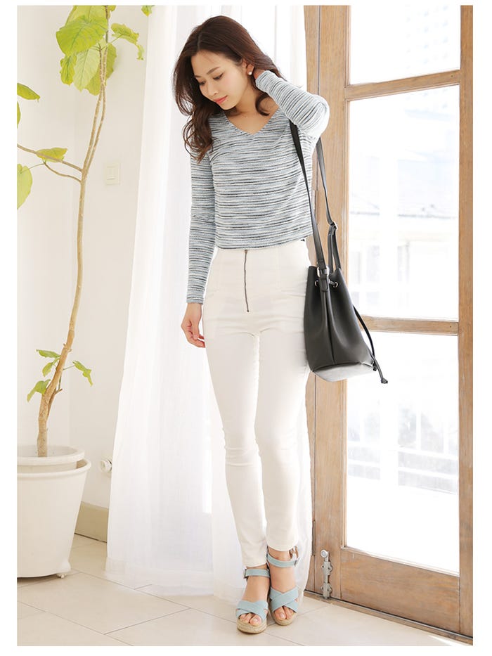 ストレッチハイウエストzipデニム「Luz Llena」2,270円(税込)/画像提供:Luz Llena