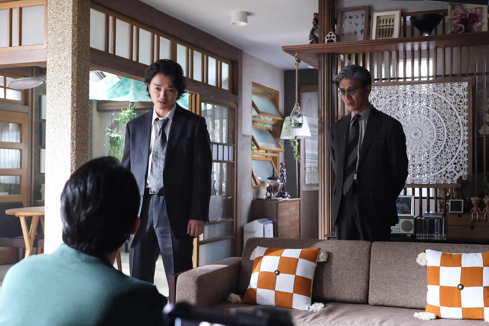 染谷将太、木村拓哉「風間公親－教場0－」第10話より（C）フジテレビ