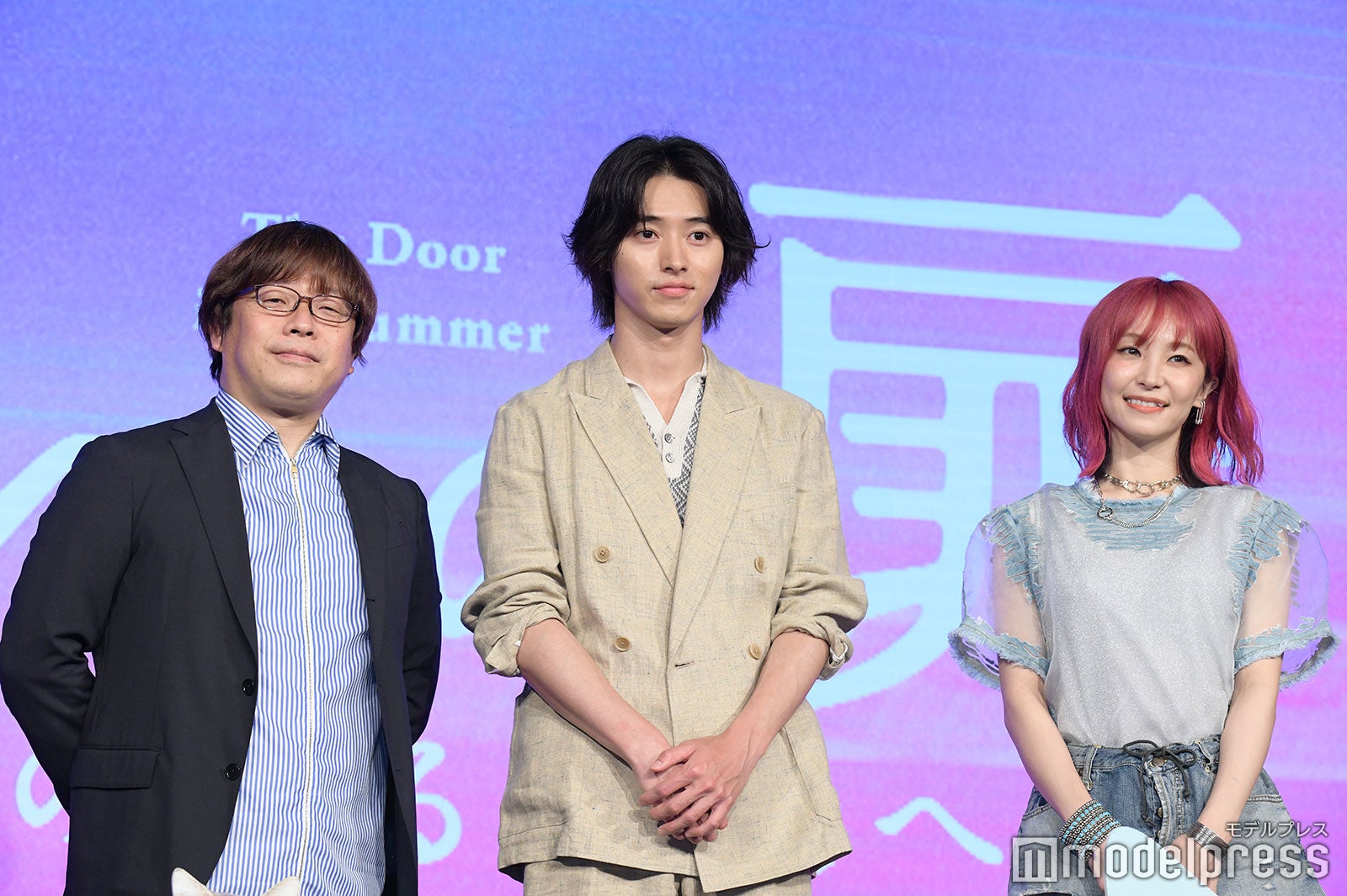三木孝浩監督、山崎賢人、LiSA（C）モデルプレス
