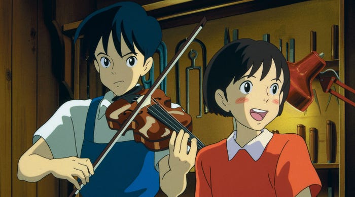 「耳をすませば」(C)1995 柊あおい/集英社・Studio Ghibli・NH