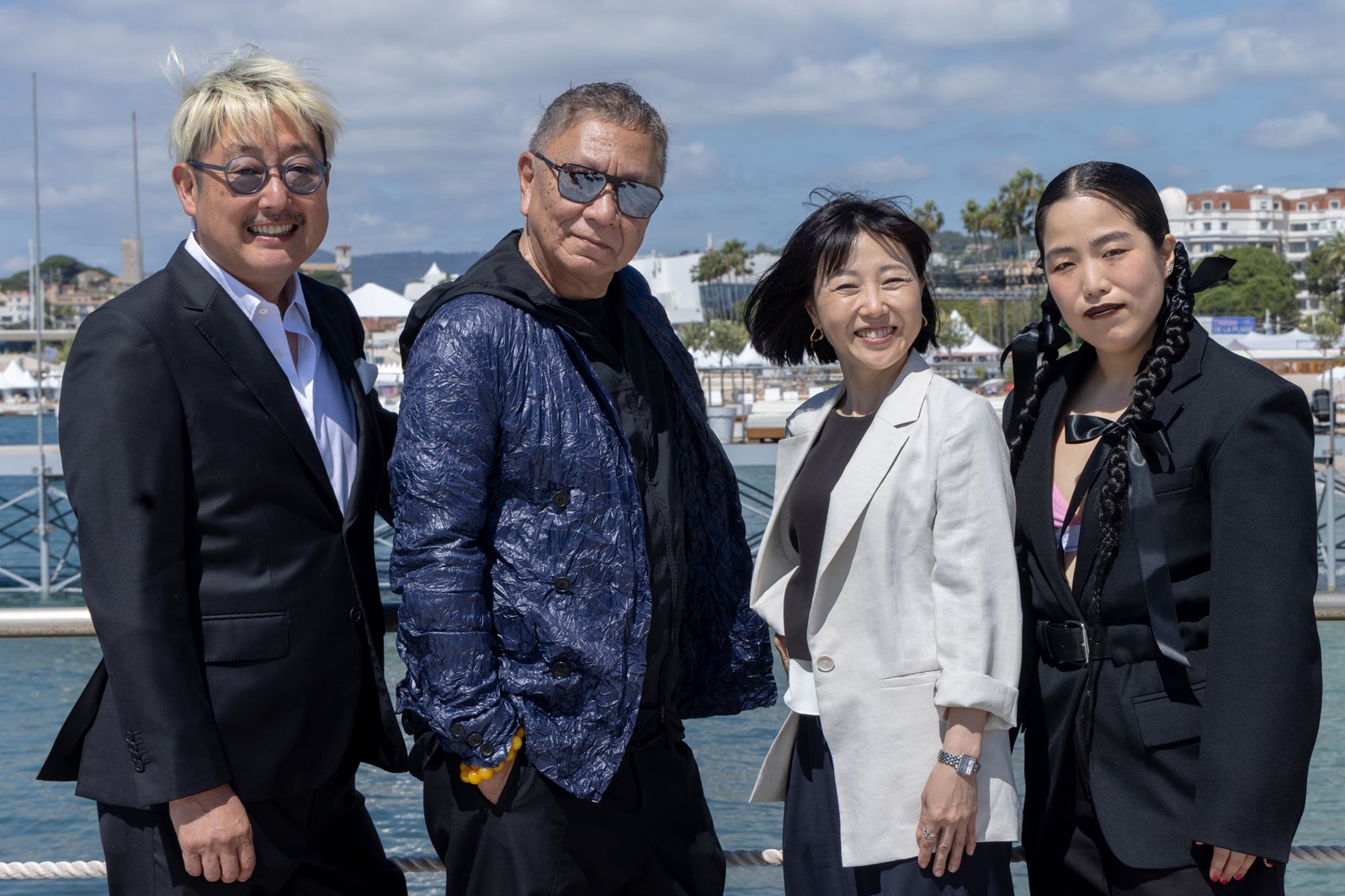 紀伊宗之、三池崇史、⻄川美和、ゆりやんレトリィバァ「K2 Pictures 記者会見」（C）Kazuko Wakayama