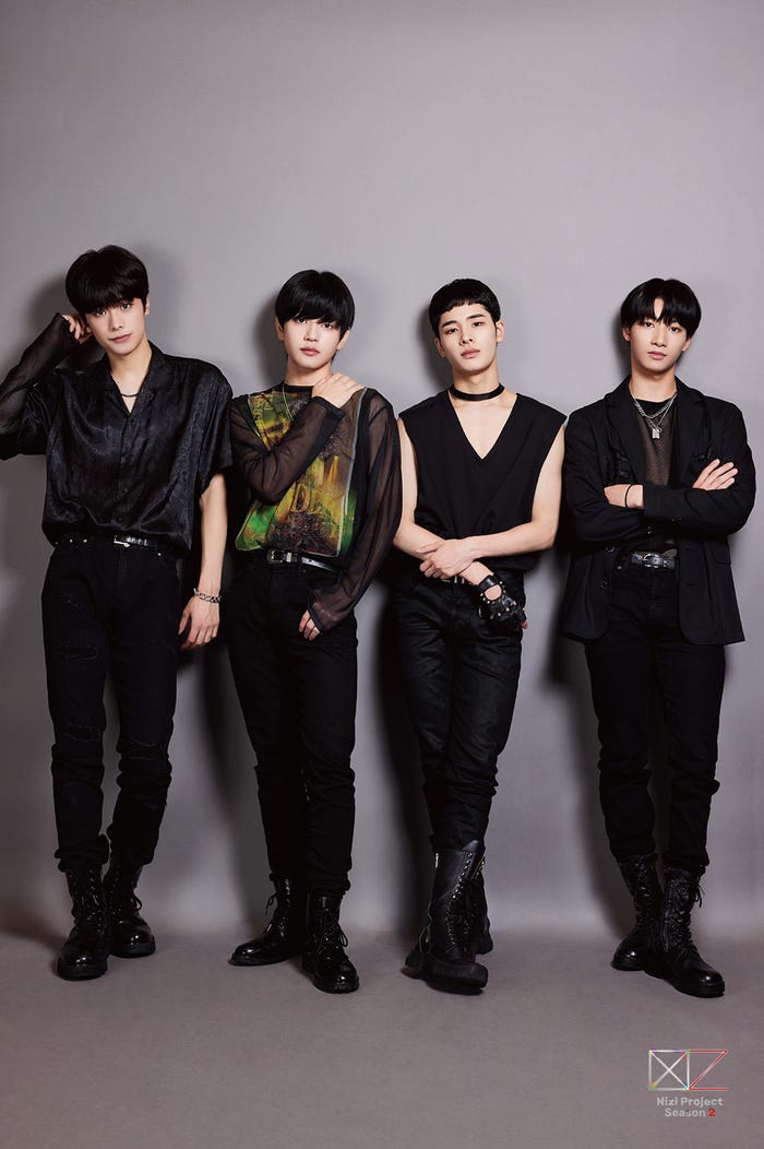 (左から)TAICHI(神奈川/JYP練習生)、TAKATO、HARU、YU/HARUチーム「Nizi Project Season 2 Global Boys Audition」(提供写真)