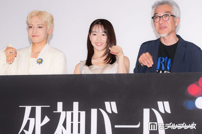 日穏(KANON)、桜井日奈子、いまおかしんじ監督(C)モデルプレス