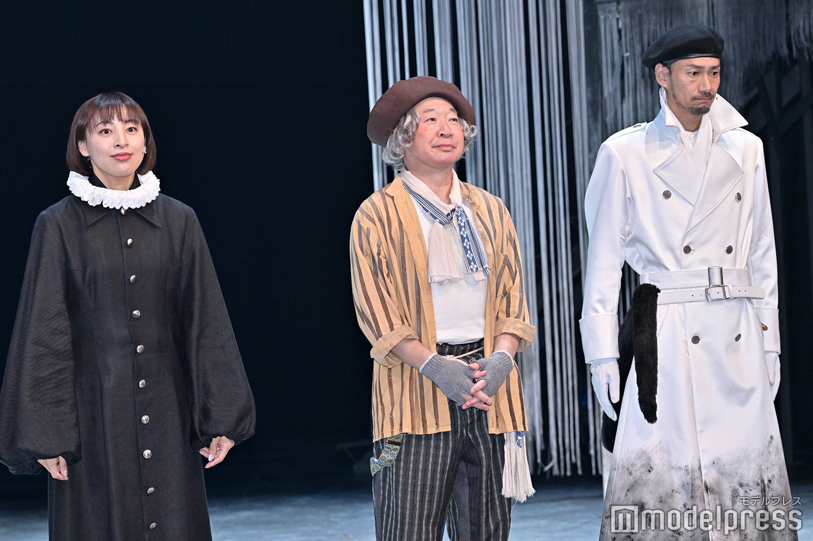 音月桂、中村梅雀、石田佳央（C）モデルプレス