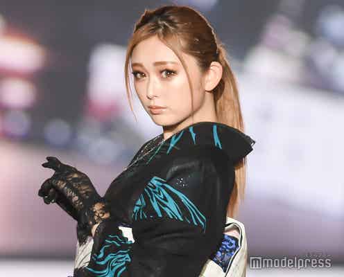 ゆうちゃみ、艶やか着物で雰囲気ガラリ<関コレ2021A/W>