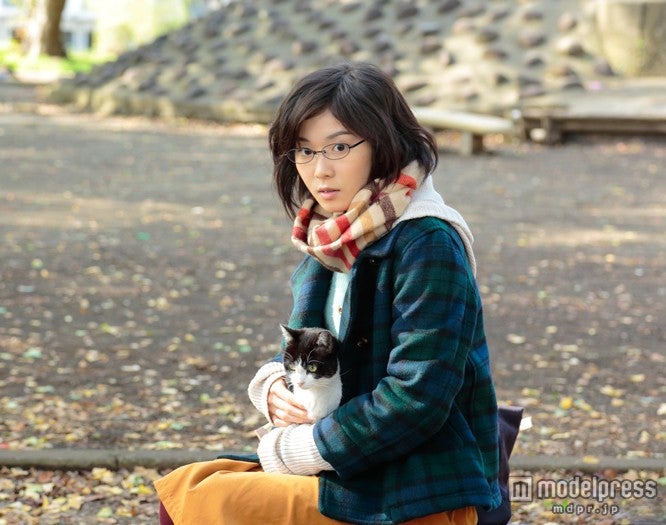 ヒロインを務める松岡茉優（C）2015「猫なんかよんでもこない。」製作委員会