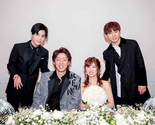 三代目JSB・NAOTO&岩田剛典、ファンの結婚式にサプライズ登場「すごく幸せな空間だった」