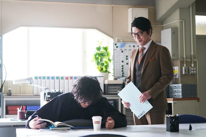 山田裕貴、及川光博/「女神の教室」第7話(C)フジテレビ