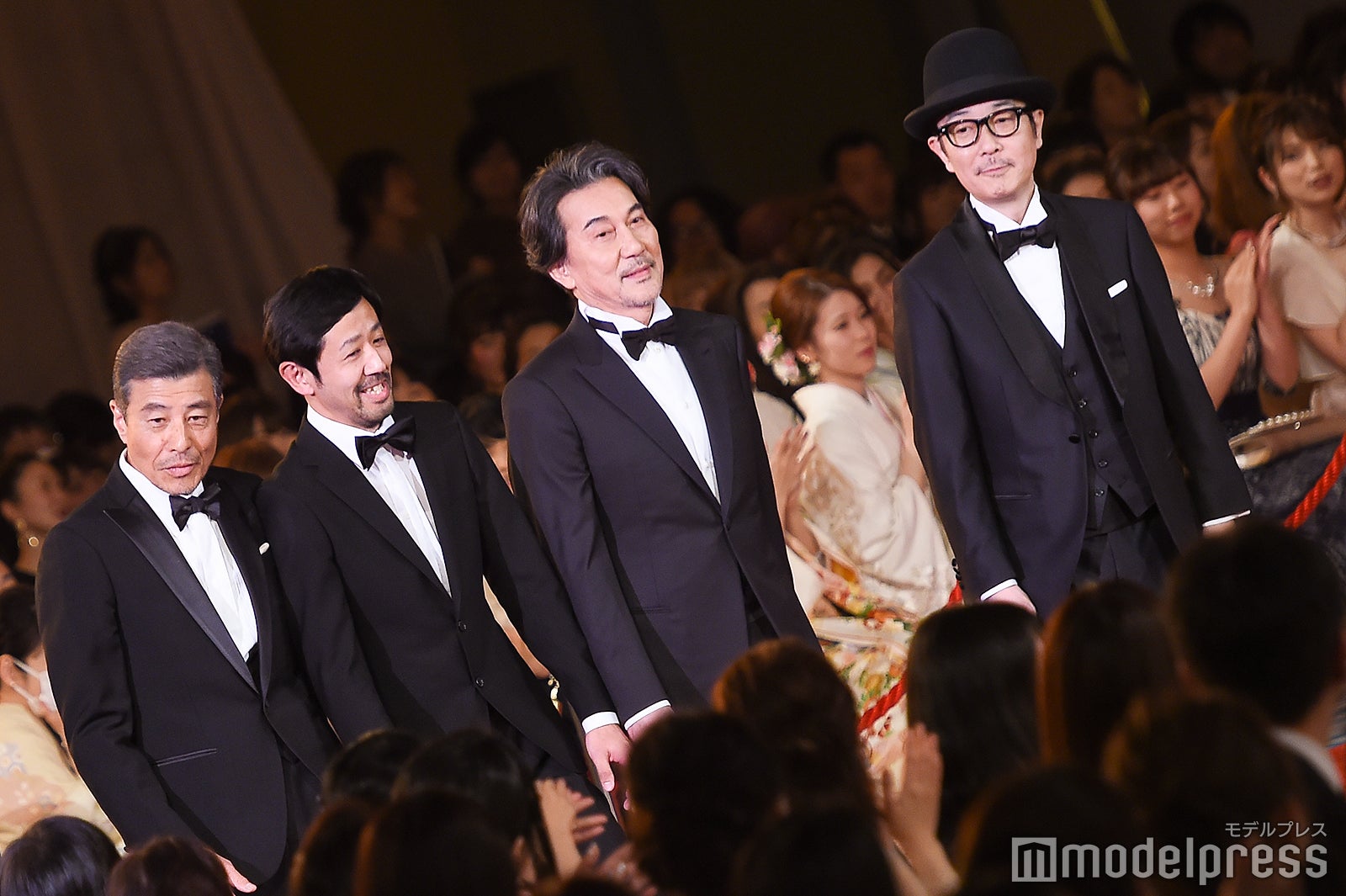 舘ひろし、濱津隆之、役所広司、リリー・フランキー（C）モデルプレス