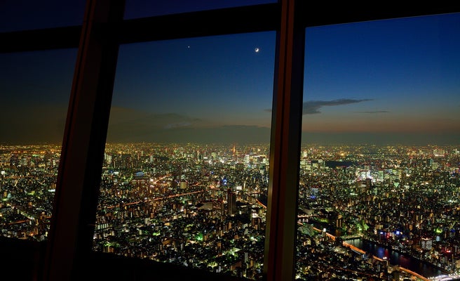 東京スカイツリー 展望台からの夜景が 日本夜景遺産 に認定 女子旅プレス 東京スカイツリー 展望台からの夜景が 日本夜景遺産 に認定 女子旅プレス