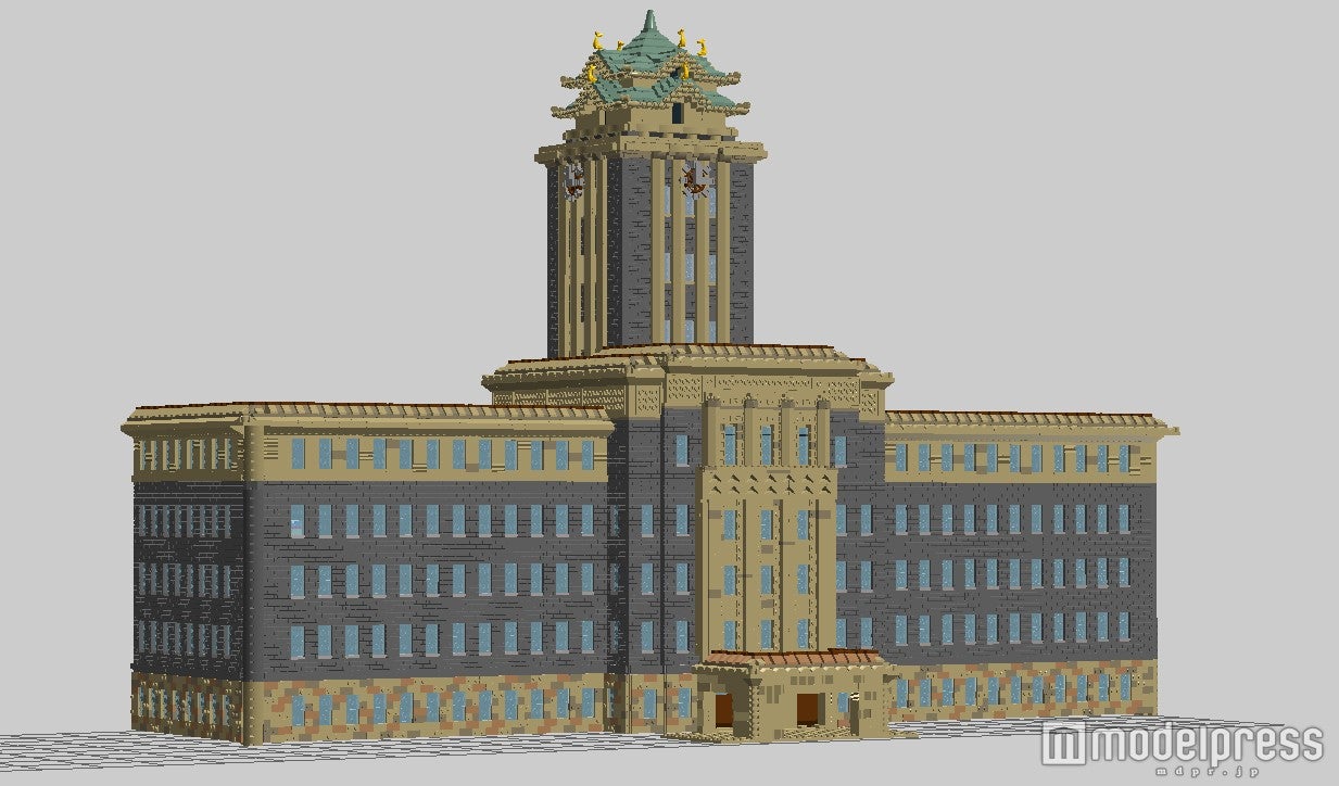 LEGO（R）ブロックで再現した名古屋名所／画像提供：アスナル金山