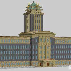 LEGO(R)ブロックで再現した名古屋名所/画像提供:アスナル金山